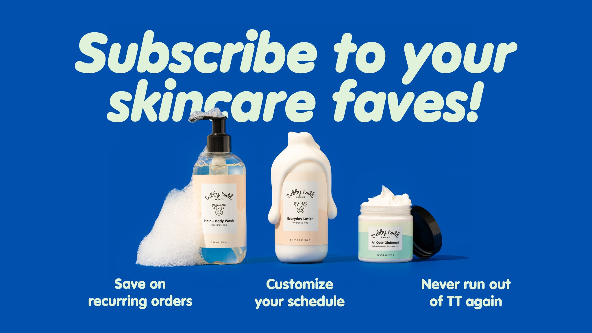 Subscription desktop banner
